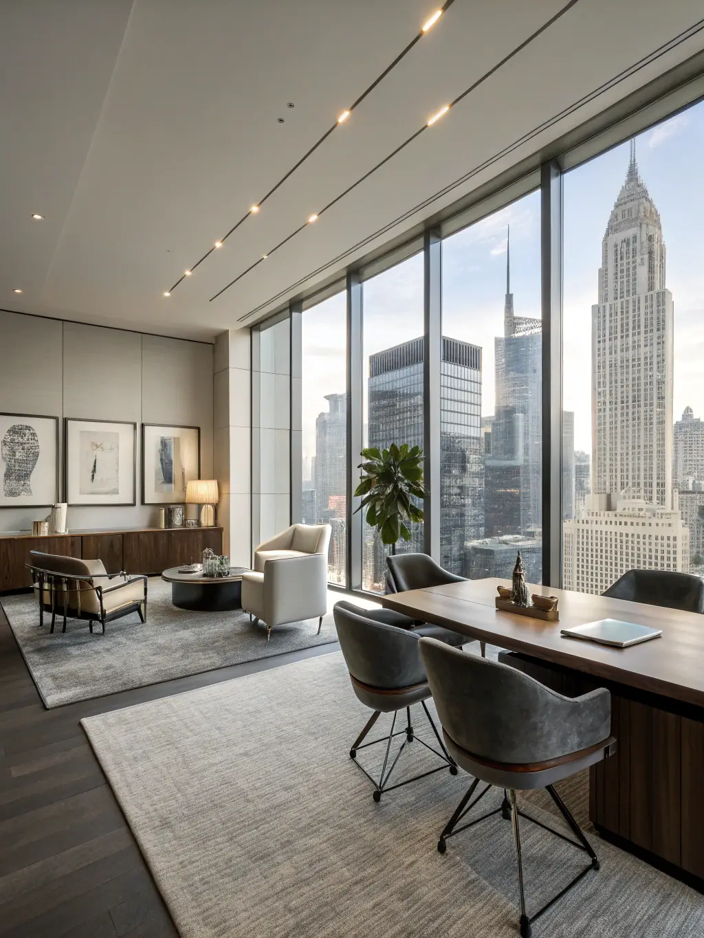A professional setting depicting a corporate boardroom, representing Saravia Toledo | Lanusse's corporate law services.